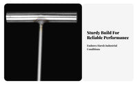 Rust-Resistant Manhole Cover Hook Long-Lasting Stainless Steel Sewer Lid Lifter Multi-Purpose for Street Maintenance, Construction Site