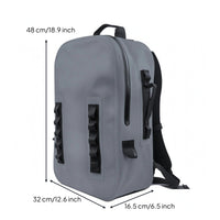 Padded Straps Waterproof Backpack Strap Loops Loops TPU Backpack Top Handle Daypack Minimalist