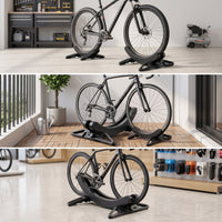Bike Stand with Adjustable Cradle Long-Lasting Bike Parking Rack Bike Parking Stand Space-Saving Compatible for Cyclists, Garage