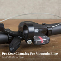 Cycle Lever Gear Selector Precise Shifting Lever Gear Selector Set Mountain Bike Gear Lever Ergonomic Levers Handlebar Gear