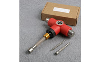Versatile Skateboard Repair Tool Metal Extension Complete Skate Tool Built-in Socket Heads Sports Gear for Board Setup