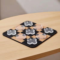 Board with Acrylic Pieces High-Contrast for Interior Designers