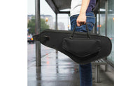 Waterproof Alto Sax Backpack Case Shockproof Alto Saxophone Gig Bag Water-Resistant Padded Saxophone Carrying Bag Lightweight for Musicians, Students, Travel, Gigs, School, Rehearsal