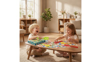 Fly Catching Game Easy to Learn Card Game with Paddles Toy Colorful Fun for Preschoolers, Classroom, Travel