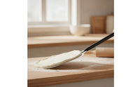 Easy to Clean Aluminum Pizza Peel Space-Saving Pizza Peel with Detachable Handle Lightweight Bakeware Smooth for Home Bakers, Baking