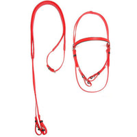 PVC Non-Slip Bridle with Bit for Horse