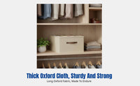 Storage Box for Clothes, Large Capacity Drawer Organizer, Oxford Fabric, Wardrobe Divider, Home Use
