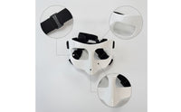 Cushioning Safety Mask with Cushion Pads Lightweight Nose Guard Non-Slip Pad Slim-Fit for Athletes