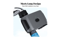 Net-Unrestricted Preconfigured Run Smart Irrigation Controller Leak-Resistant Design WiFi Smart Water Valve 150-Day Battery Life for Lawn