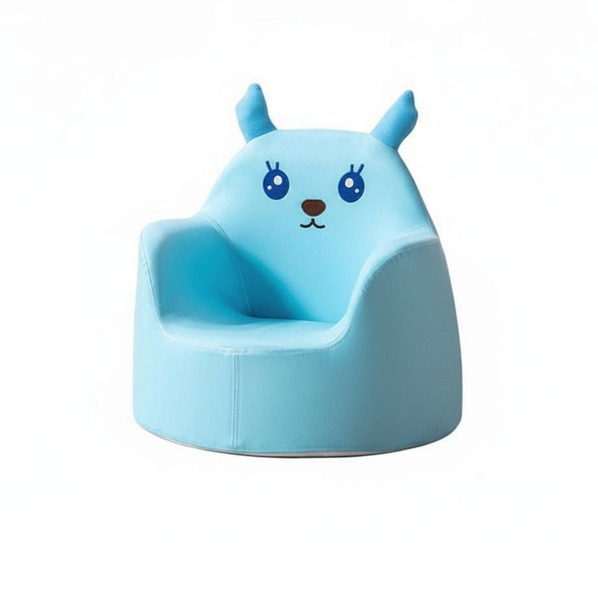 Cartoon Design creatureShaped Mini Sofa Soft and Comfortable Upholstered Single-Seat Couch Easy to Clean Toddler Armchair Long-Lasting Build for Toddlers, Preschoolers, Reading Corner, Nursery, Playroom, Kindergarten