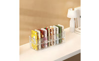 Phone Case Organizer Clear Phone Case Holder Divider Tray Transparent Multi-Slot for Collectors, Desk, Drawer