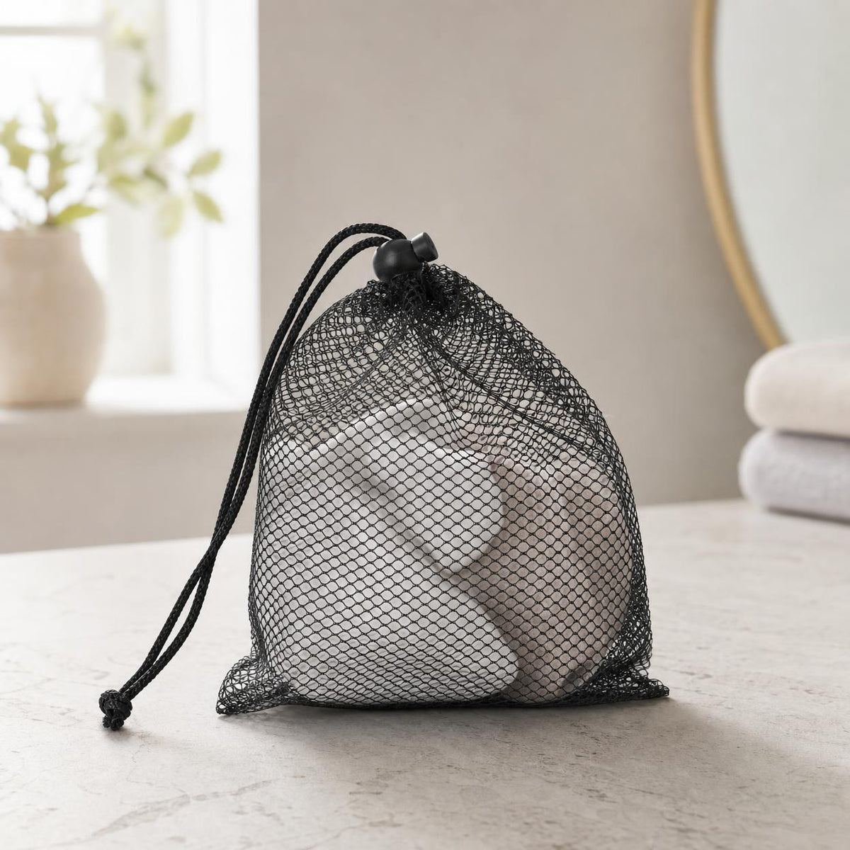 mesh drawstring bags