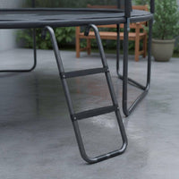 Trampoline Ladder Weather-Resistant Trampoline Step Ladder Anti-Slip Steps Outdoor Equipment for Kids, Backyard