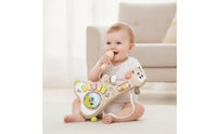 Dog Guitar with Mike Sensory Guitar and Mike Set Interactive Music Station Adjustable Instrument Safe for Toddlers