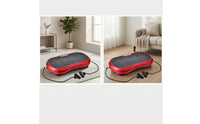 Vibration Platform with Resistance Bands 120-Speed Vibration Plate Fitness Equipment Whole-Body Anti-Slip for Adults, Home Gym
