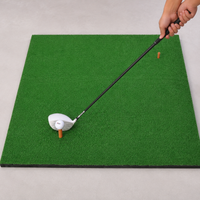 Verdant Sports Practice Pitching Mat, Thickened PP Grass Practice Driving Mat, Heavy Duty Rubber Base Practice Chipping Mat for Home Use