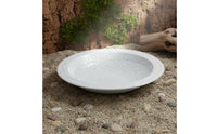 Turtle Bath Basin Low Entry Tortoise Water Bowl with Ramp Tortoise Soaking Dish Anti-Drowning Design Amphibian Water Bowl
