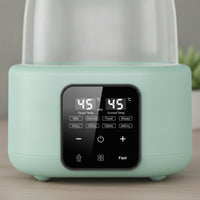 Allall-in-1 Warmer and Sterilizer Multifunction Baby Bottle Warmer Compact Bottle Sterilizer Defrost for Nursery