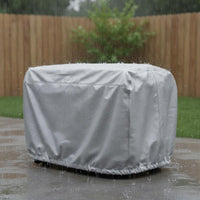 Generator Cover with Elastic Drawstring Waterproof Generator Cover with Drawstring Elasticized for Homeowners, Campers, Patio, Garage, Camping
