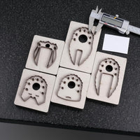 5 Pieces Leather Keychain Die  Set Crisp-Cut Leather Keychain Cutting Die Set for DIY Crafts