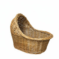 Wicker Woven Pet Bed Creative Design Woven Animal Basket Cozy & Comfortable Infant Basket Photography Prop for Nursery