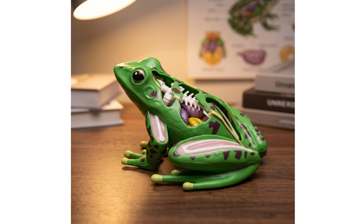 Frog Physiological Makeup Three-dimensionalDimensional Frog Anatomy Model with Detachable Parts Highly Accurate for Students, Teachers