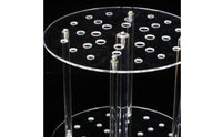 Acrylic Pipette Rack Multi-Hole Pipette Rack Organizer for Research Facility