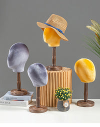 Plastic Hat Display Stand for Store Window Decoration