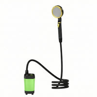 Flexible Hose Digital Display Shower Pump Type-C Rechargeable Shower