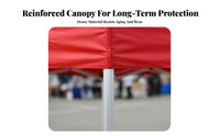 Foldable 4-Legged Sunshade Canopy Rainproof Retractable Market Tent Waterproof Square Outdoor Canopy Portable for Street Vendors, Small Business Owners, Families, Parking Markets, Backyard, Campsite