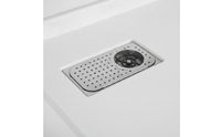 Bar Cup Washer with Perforated Panel Easy to Cleaning Bar Glass Cleaner Powerful Countertop Glass Cleaner for Taverns