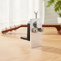 Fret Bender with Crank Handle Accurate Fretwire Bender Time-Saving Fret Wire Bending Tool for Guitar Technicians, Luthier Workshop