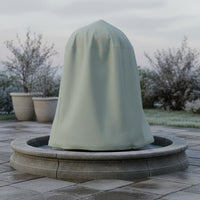 Dustproof Waterproof Fountain Cover Water-Repellent Fountain Cover Windproof Storage Bag Included for Patio