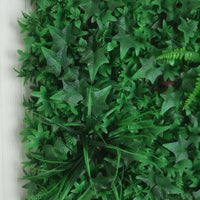 Artificial Plant Wall Panel Natural-Looking Faux Greenery Panel Faux Greenery Mat Dense Decor Maintenanceeffortless