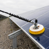 Photovoltaic Panel Cleaner Carbon Fiber Telescopic Photovoltaic Brush Long-Handled