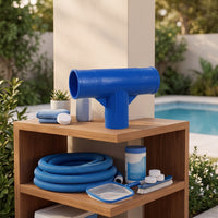 Three-Branch Frame Connector Reliable T-Joint Long for Above-Ground Pools
