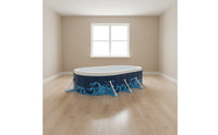 No-Inflation Framed Swimming Pool Sturdy Pool with Frame Stable Long-Lasting for Children, Backyard, Patio