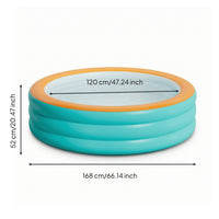 Three-Layer Inflatable Swimming Pool Thickened Inflatable Pool Portable Long-Lasting for Toddlers