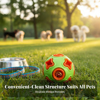 Dog Ball with Bell Chew-Resistant Light-up Dog Ball Long-Lasting for Outdoor