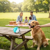 Foldable Silicone Water Bottle Lightweight Foldable Pet Water Bottle for Outdoor