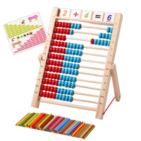 Arithmetic Abacus with Stand Educational Toys Hands-on for Classroom, Toddlers