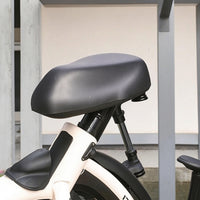 Shock Absorbing Electric Bike Saddle Enlarged Electric Bike Seat Soft Latex Saddle Easy-Install for Commuters