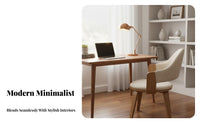 Removable and cleanable Cover Upholstered Wooden rotate Chair sturdy Wood Frame Wheelless rotate Chair with Wooden Legs Easy to Clean Household Seating Ergonomic Backrest for Students, Home Office Workers, Homeowners, Dining Room, Bedroom, Reception Area