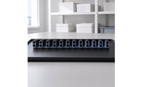 Single Row 12 Key Touch Strip Oval Openings Conductive Key Pad