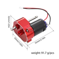 Metal Gearbox Brushless Motor High Rotational Force Low Range Steel Gears