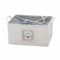 Foldable Drawstring Box Foldable household design Organization With Handles