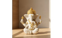 Ornate Deity Figurine Traditional Elephant Figurine Carved Elephant Statue Decorative for Desk, Shelf