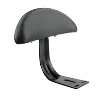 Black Leather Rear Backrest Universal Fit Electric Biking Backrest Vehicle Accessory for Passengers, Commuting