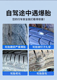 摩旅维修工具包摩托车补胎工具套装真空应急快速电动车维修理神器