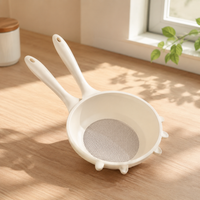 Bear Multifunctional Rice Washing Sieve Strainer Bowl with Fine Mesh Filter Spoon for Washing Vegetables and Fruits